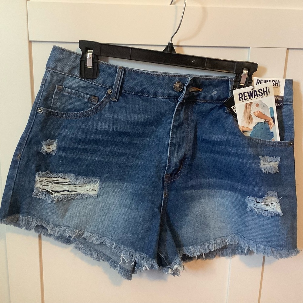 REWASH   Brand super high rise blue size 11/ 30 NWT.